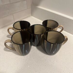 Althea Teal Ceramic Mug Set